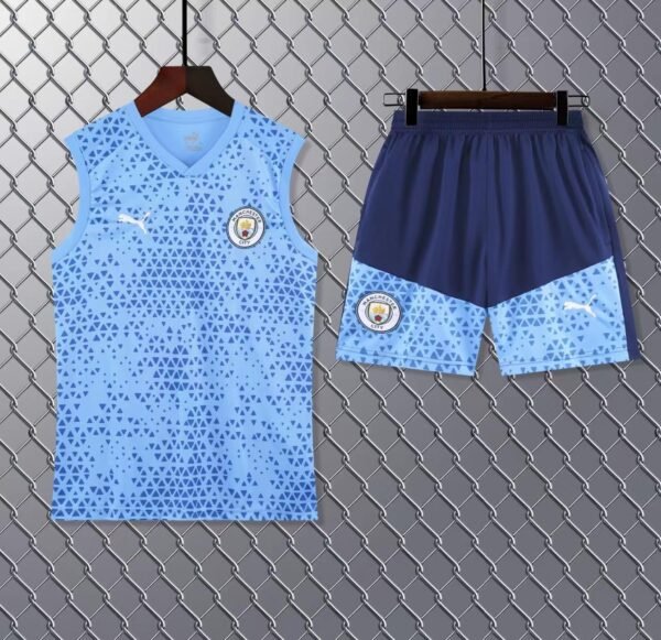 Manchester City Sleeveless Training Jersey - Image 2