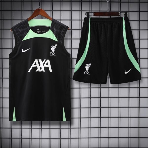 Liverpool Training Vest- 23/24 Away Jersey With Shorts - Image 2