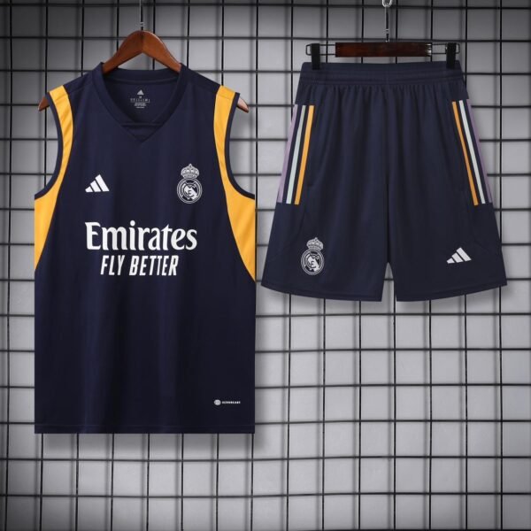 Real Madrid Training Sute jersey With Shorts 2024 - Image 2