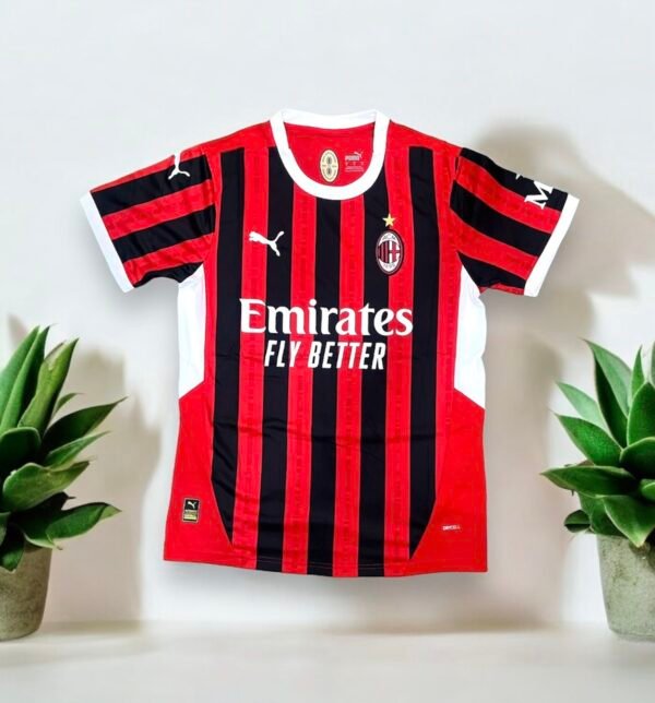 AC Milan's 2024/25 Home Jersey