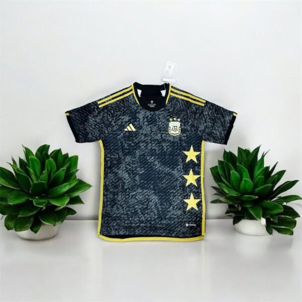 Argentina Black 3 Star Special Edition Jersey 2024 - Image 2