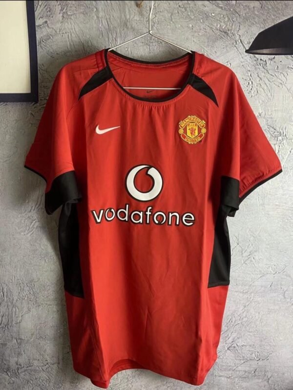 Manchester United 2002/04 Home Football Shirt Soccer