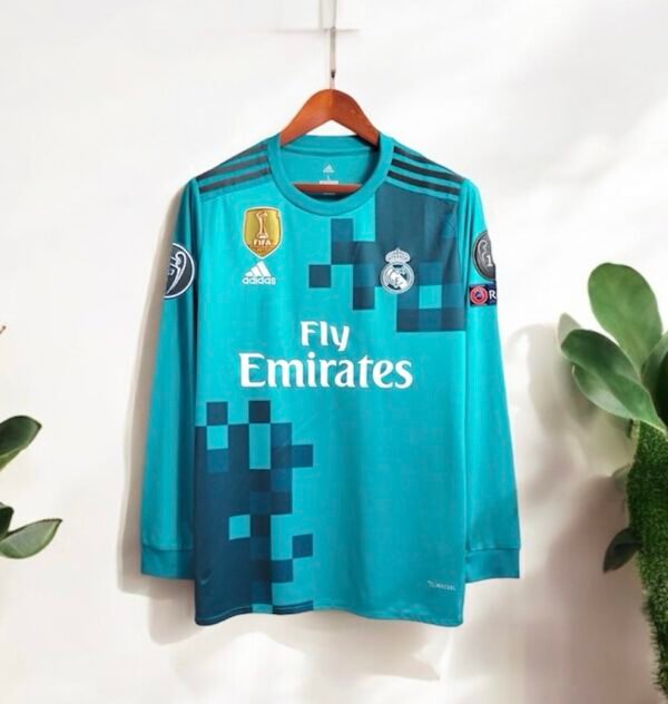 RL Madrid 2017-18 Third Retro Jersey FULL SLEEVE