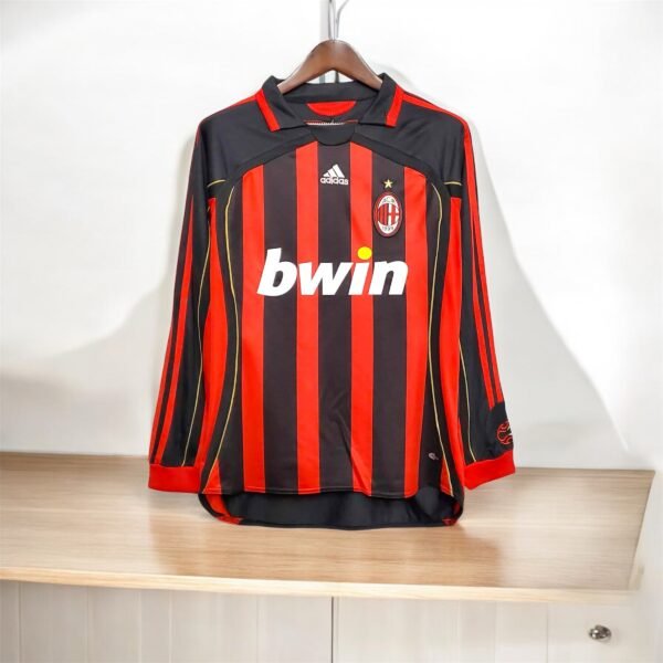 AC Milan Home 2006-2007 Full Sleeve Retro Jersey - Image 2