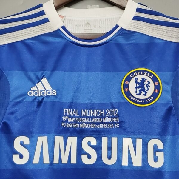 Chelsea Home 11-12 Champions League Retro Jersey - Image 3